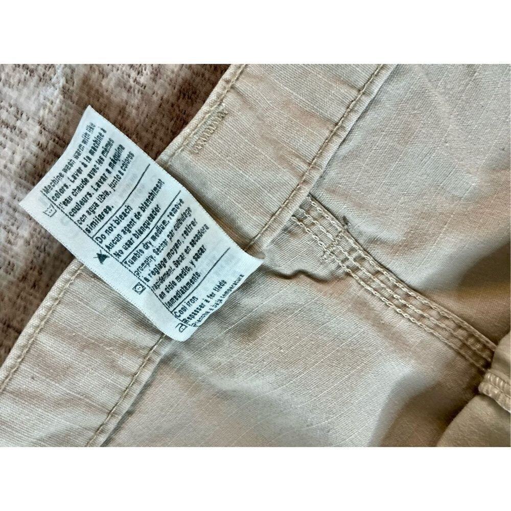 Carhartt B357 Big & Tall Khaki Tan Relaxed Fit Ripstop Cargo Work Shorts sz 44 - Picture 8 of 9